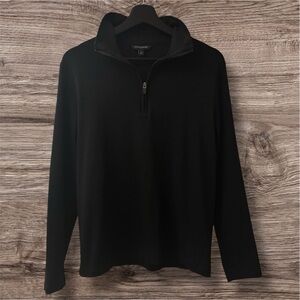 Banana Republic Factory Luxury Touch 1/4-Zip Long Sleeve Shirt